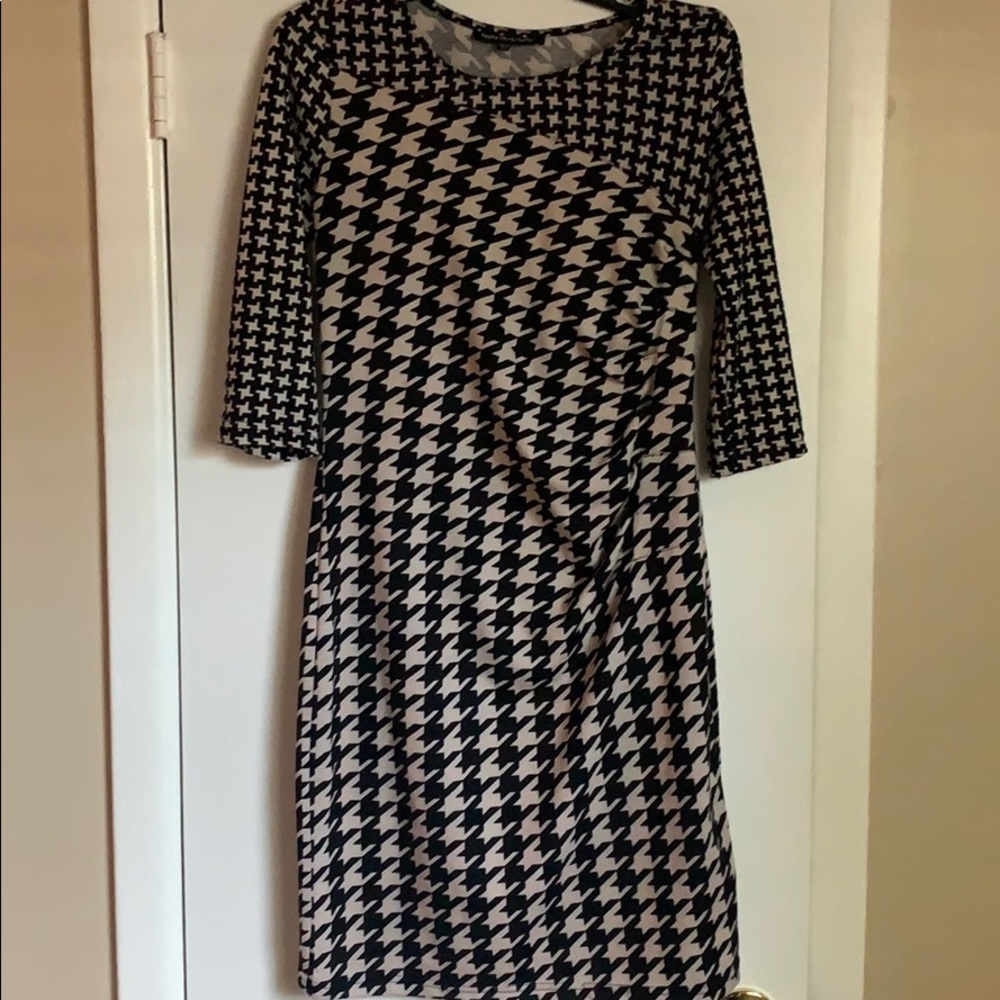 Houndstooth dress